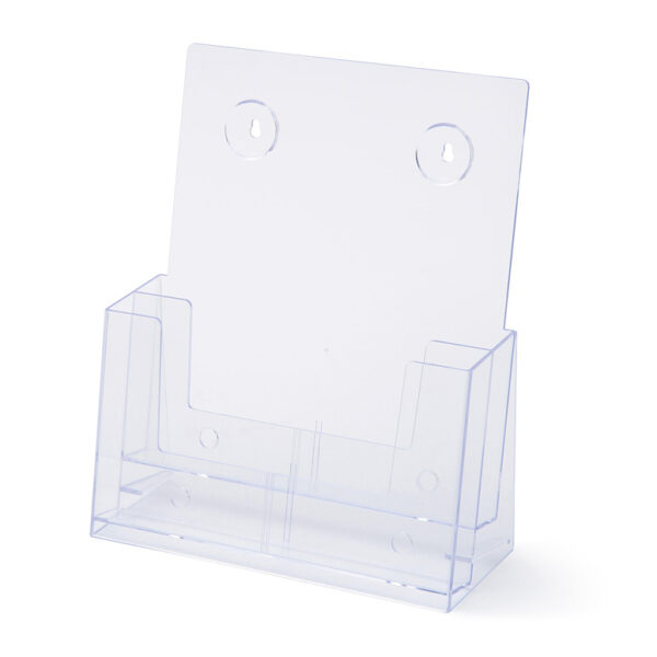 Table/wall leaflet holder 2×A4 or 4×DL Table/wall leaflet holder 2×A4 or 4×DL