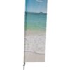 Hliníkový beach flag, obdélníkový