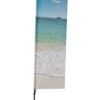 Hliníkový beach flag, obdélníkový