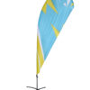Beach flag Budget, sail and drop shape