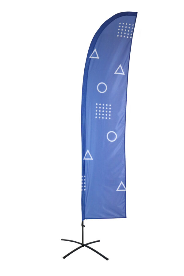 Beach flag Budget, sail and drop shape