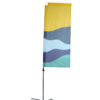 Beach flag Budget, rectangular Beach flag Budget, rectangular