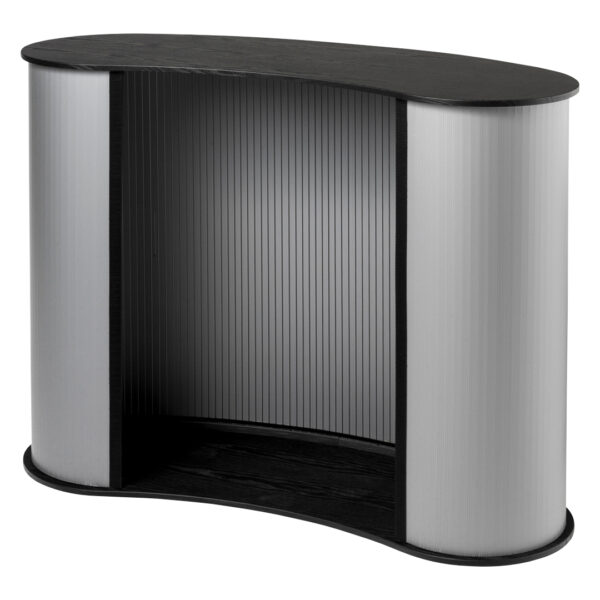 Professional Original L counter, black, with Box 1 tabletop