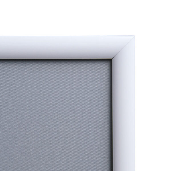 Snap frame 25 mm, white