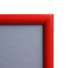 Snap frame 25 mm, RAL 3020 Snap frame 25 mm, RAL 3020