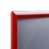 Snap frame 25 mm, RAL 3020 Snap frame 25 mm, RAL 3020