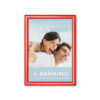 Snap frame 25 mm, red