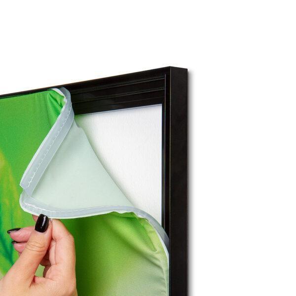 Fabric frame Elegant, black