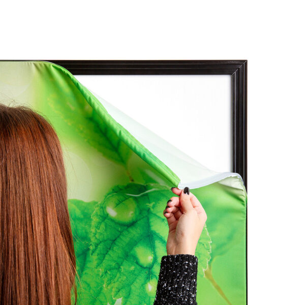 Fabric frame Elegant, black