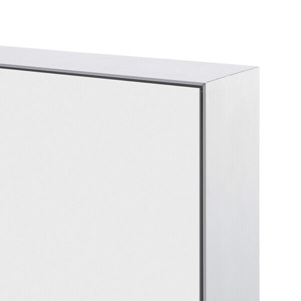 Wall-mounted textile light frame, 75 mm profile, LED Wall-mounted textile light frame, 75 mm profile, LED