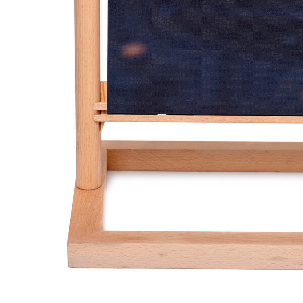 Rustic wooden banner stand, 85 × 200 cm Rustic wooden banner stand, 85 × 200 cm