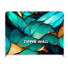 Zipper textile wall, straight, Basic