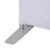 Zipper textile wall, straight, Basic