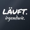 Autoaufkleber „Läuft. Irgendwie.“ Autoaufkleber „Läuft. Irgendwie.“