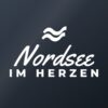 Autoaufkleber „Nordsee im Herzen“ Autoaufkleber „Nordsee im Herzen“