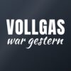 Autoaufkleber „Vollgas war gestern“ Autoaufkleber „Vollgas war gestern“