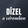Autómatrica Dízel a véremben – fehér fólia sötét üvegen Autómatrica Dízel a véremben – fehér fólia sötét üvegen