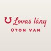 Autómatrica Lovas lány úton – piros fólia világos fényezésen
