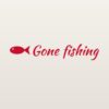 Car sticker “Gone fishing”