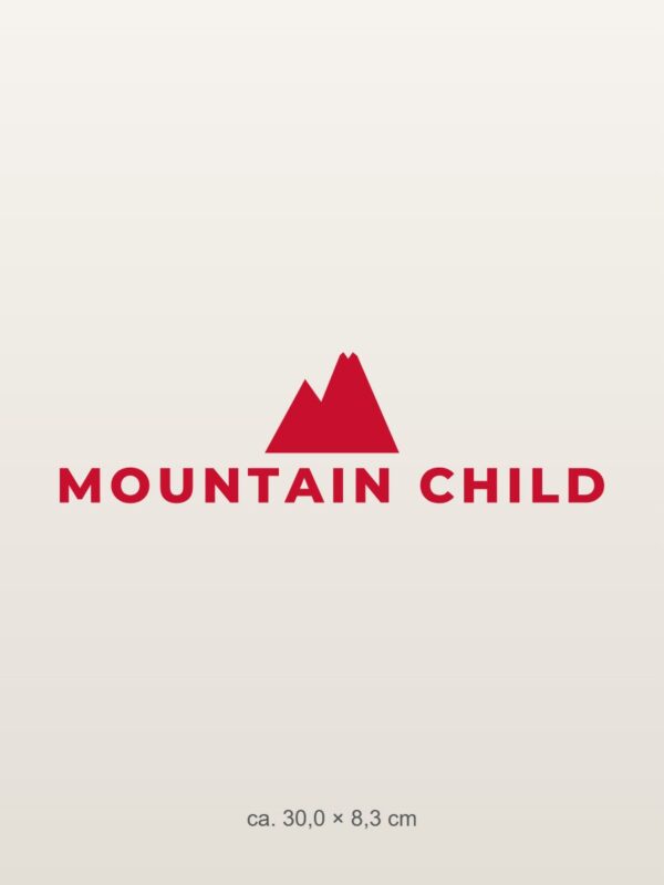Car sticker “Mountain child”