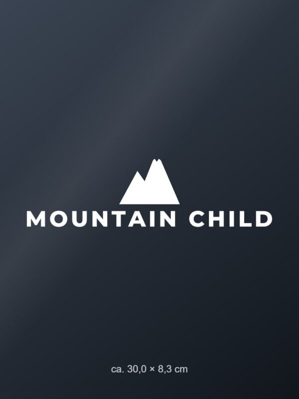 Car sticker “Mountain child” Car sticker “Mountain child”