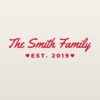 Car sticker “The [Name] family – with year”