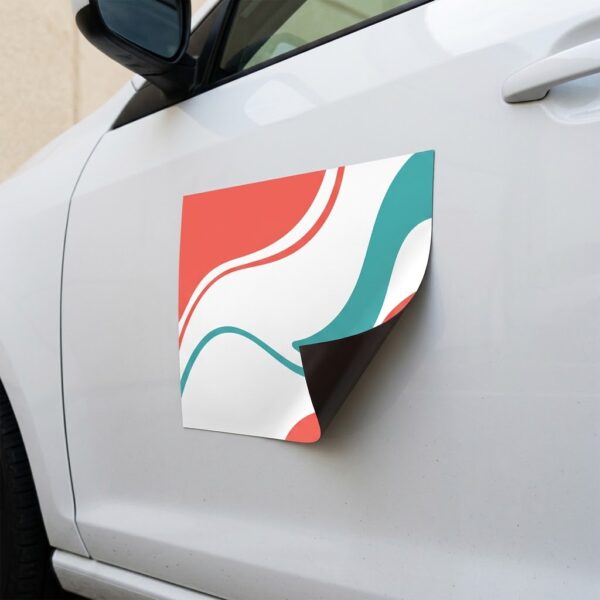 Printed magnetic sheet Printed magnetic sheet