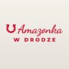 Naklejka na auto Amazonka w drodze – czerwona folia na jasnym lakierze Naklejka na auto Amazonka w drodze – czerwona folia na jasnym lakierze