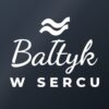 Naklejka na auto Bałtyk w sercu – biała folia na ciemnej szybie Naklejka na auto Bałtyk w sercu – biała folia na ciemnej szybie