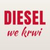 Naklejka na auto Diesel we krwi – czerwona folia na jasnym lakierze Naklejka na auto Diesel we krwi – czerwona folia na jasnym lakierze