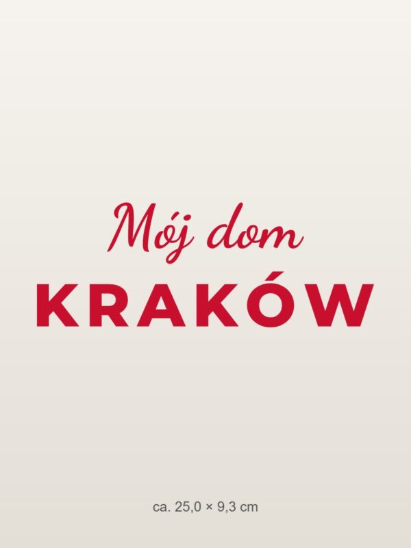 Naklejka na auto „Mój dom – z kodem pocztowym lub miastem” Naklejka na auto „Mój dom – z kodem pocztowym lub miastem”
