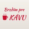 Nálepka na auto „Brzdím pre kávu“ Nálepka na auto „Brzdím pre kávu“