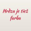 Nálepka na auto „Hrdza je tiež farba“