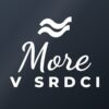 Nálepka na auto „More v srdci“ Nálepka na auto „More v srdci“