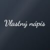 Nálepka na auto „Vlastný text – nápis na želanie“ Nálepka na auto „Vlastný text – nápis na želanie“