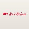 Nalepka za avto Na ribolovu – rdeča folija na svetlem laku