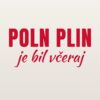 Nalepka za avto Poln plin je bil včeraj – rdeča folija na svetlem laku