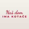 Naljepnica za auto Naš dom ima kotače – crvena folija na svijetlom laku Naljepnica za auto Naš dom ima kotače – crvena folija na svijetlom laku