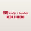 Naljepnica za auto Radije u kombiju nego u uredu – crvena folija na svijetlom laku