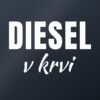 Samolepka na auto „Diesel v krvi“ Samolepka na auto „Diesel v krvi“
