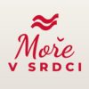 Samolepka na auto „Moře v srdci“ Samolepka na auto „Moře v srdci“
